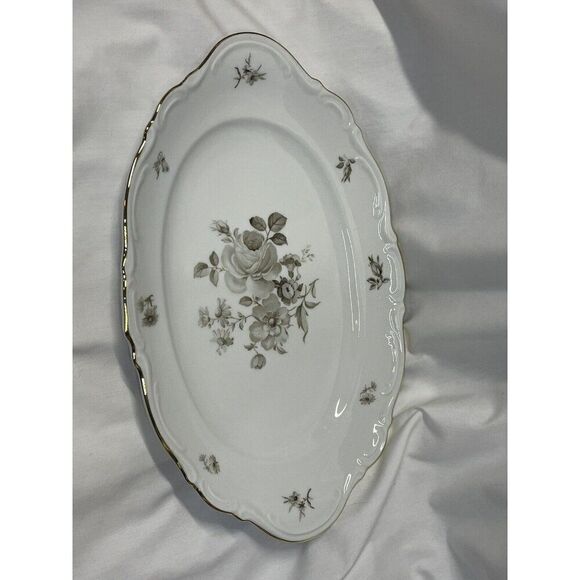 MITTERTEICH Other - Platter Bavaria Made In Germany Charming Barbara Pattern Large 15" Mitterteich